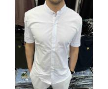 Рубашка мужская Nik, модель 34131 white лето