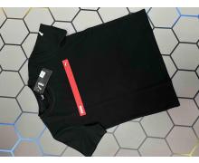 футболка мужская Alex Clothes, модель 3706 black лето