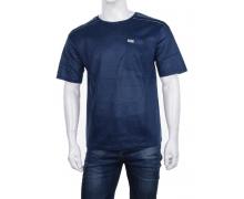 футболка мужская Logaster, модель T8 d.blue лето
