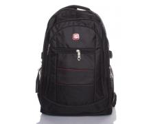 рюкзак подросток Sterno, модель 8230 black-red демисезон