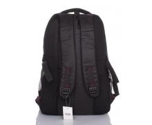 рюкзак подросток Sterno, модель 8230 black-red демисезон