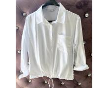 Рубашка женская New Season, модель 2573 white демисезон
