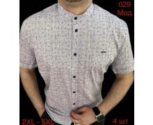 Рубашка мужская Надийка, модель 029-5 white лето