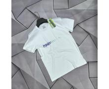 футболка мужская Rassul, модель 3727 white лето