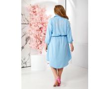 платье женский BAT, модель 705 l.blue лето