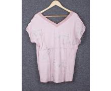 футболка женская CND2, модель 2260 pink лето