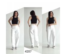 джинсы женские Jeans Style, модель 4207 white-old-2 демисезон