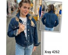 Куртка женская Jeans Style, модель 4262 blue демисезон