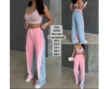 Штаны Спорт женские Jeans Style, модель 4250 pink демисезон