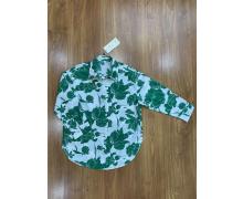 Рубашка детская Dingo, модель 268 green демисезон
