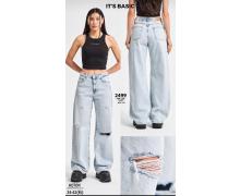 Джинсы женские Jeans Style, модель 2499-4W d.grey демисезон