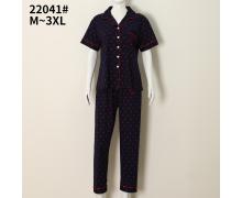 Пижама женская Brilliant, модель 22041 black лето