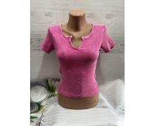 футболка женская New Season, модель 2566 pink лето