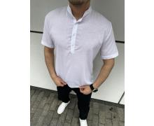 Рубашка мужская Nik, модель 54572 white лето