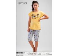Пижама детская Vehuiah, модель 15619 yellow лето