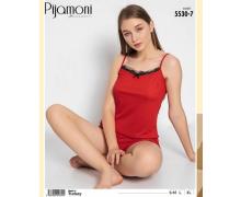 Пижама женская Vehuiah, модель 5530-7 red лето