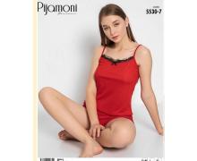 Пижама женская Vehuiah, модель 5530-7-1 red лето