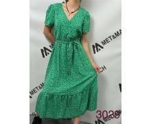 Платье женский JM, модель 3029 green лето