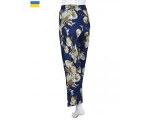 Брюки женские Textile, модель 073 blue лето