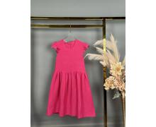 Платье детская Delfinka, модель 590 pink лето
