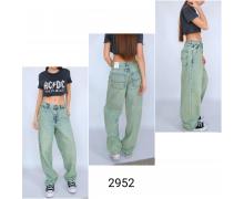 Джинсы женские Jeans Style, модель 2952-18W4 blue демисезон