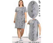 Платье женский Romeo life, модель 23-745 grey лето