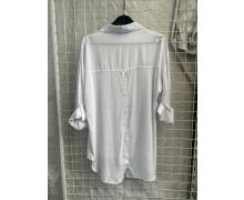 Рубашка женская New Season, модель 2753 white демисезон