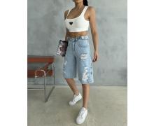 Бриджи женские Top-Shop Karagiaur, модель KR70 l.blue лето