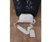 Сумка женские Best Bags, модель MS21 white демисезон