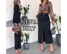 Юбка женская Top-Shop Karagiaur, модель 3817 black лето