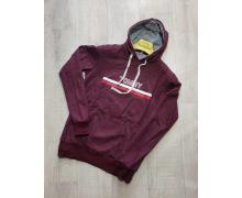 худи мужские Sport style, модель 23-1 wine-old-1 демисезон