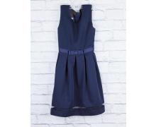 платье детская DQT, модель P30 blue демисезон