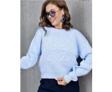 Кофта женская Karon, модель 10805 l.blue зима