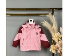 куртка детская Delfinka, модель 88060 pink демисезон