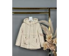 Куртка детская Delfinka, модель BM801 beige демисезон