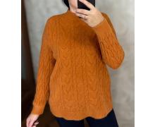 Свитер женский Novetly Store, модель 26385 orange зима