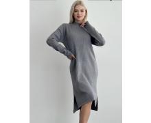 Платье женский Shipi, модель 2865 grey зима