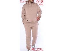 костюм спорт мужской Надийка, модель 018 beige-old-3 зима