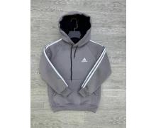 Худи подросток Ayden, модель 1024-3 l.grey зима