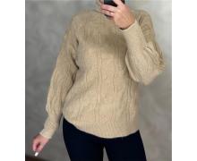 Свитер женский LeVisha, модель 26409-26376 beige зима