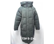 Пальто женский Jacket, модель 772 grey зима