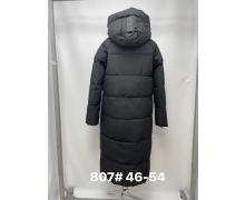 Пальто женский Jacket, модель 807 black зима