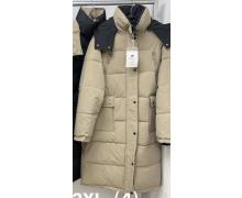 Пальто женский Jacket, модель C819 beige зима