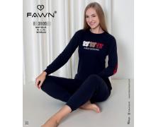 Костюм женский Romeo life, модель 3105 navy зима