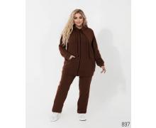 Костюм Спорт женский Romeo life, модель 897 brown зима