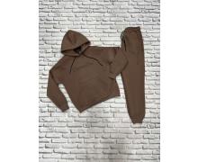 Костюм Спорт женский Yulichka, модель F30-103CD brown зима