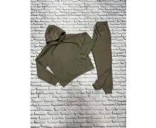 Костюм Спорт женский Yulichka, модель F30-103CD khaki зима