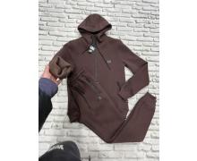 Костюм Спорт мужской Yulichka, модель F3009NK brown зима