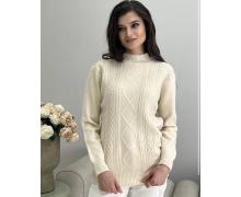 Свитер женский Anna&Vika, модель 26373 l.beige зима