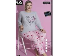 Пижама женская HomeWear, модель 15339 red зима